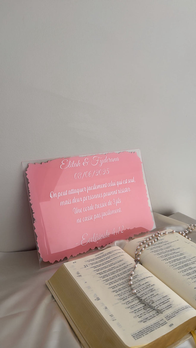Cadre personnalisé